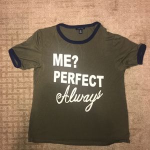 Army Green Ringer Tee